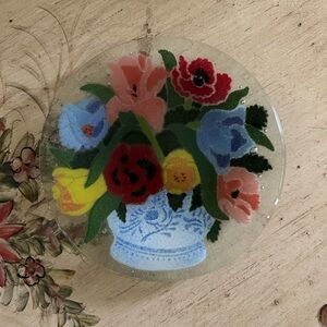 Fused Glass Bouquet